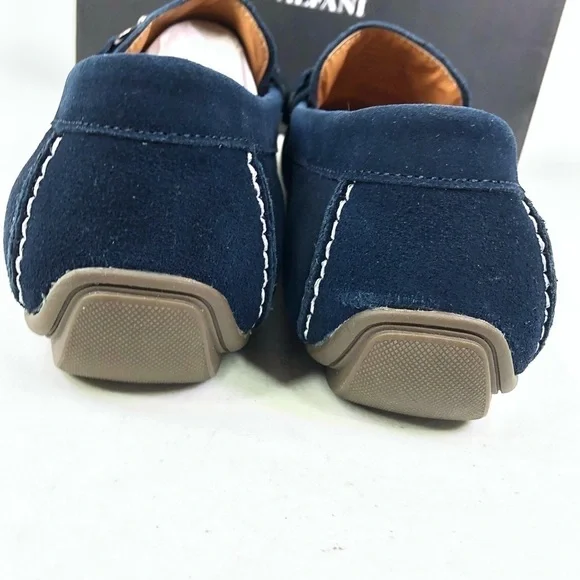 Alfani Jamesnvy Navy Bit Loafer Shoes - Picture 6 of 10